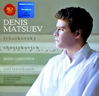 Denis Matsuev Tchaikovsky / Shostakovich Piano Concertos артикул 9624b.
