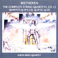 Бетховен Квартеты Op 18 (1, 2, 6), Op 59 (1), Op 135 Альбан Берг Квартет артикул 9637b.