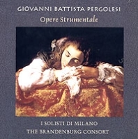 Giovanni Battista Pergolesi Opere Strumentale артикул 9653b.