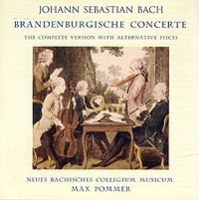 Johann Sebastian Bach Brandenburgische Concerte The Complete Version With Alternative Pieces артикул 9655b.