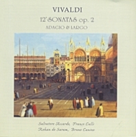 Vivaldi 12 Sonatas Op 2 Adagio & Largo (2 CD) артикул 9659b.