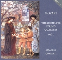 Mozart The Complete String Quartets Vol 1 артикул 9716b.